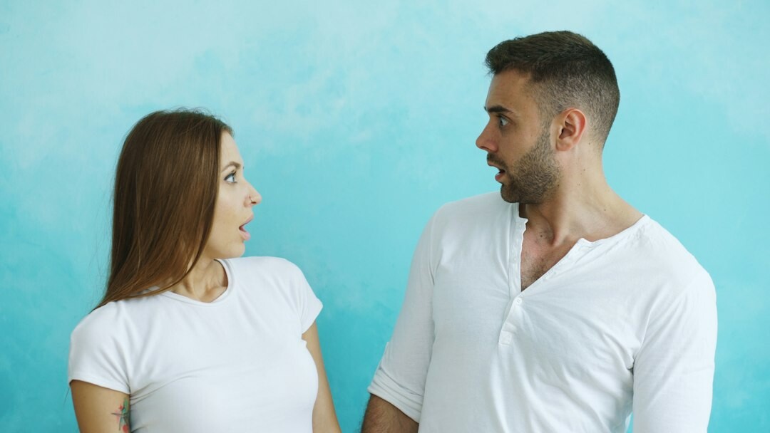 couple having deep conversation